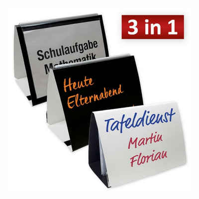 TimeTEX Flipchartblock TimeTEX Whiteboard-Tisch-Flipchart A4, ca. 33 x 25 cm