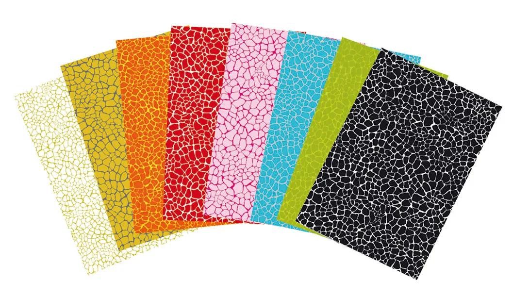 décopatch Bastelkartonpapier Pack. 30 Blatt -Papier 30x40cm 6 Designs Sortierung Mosaik - PS30D18C, DECO-Papiers