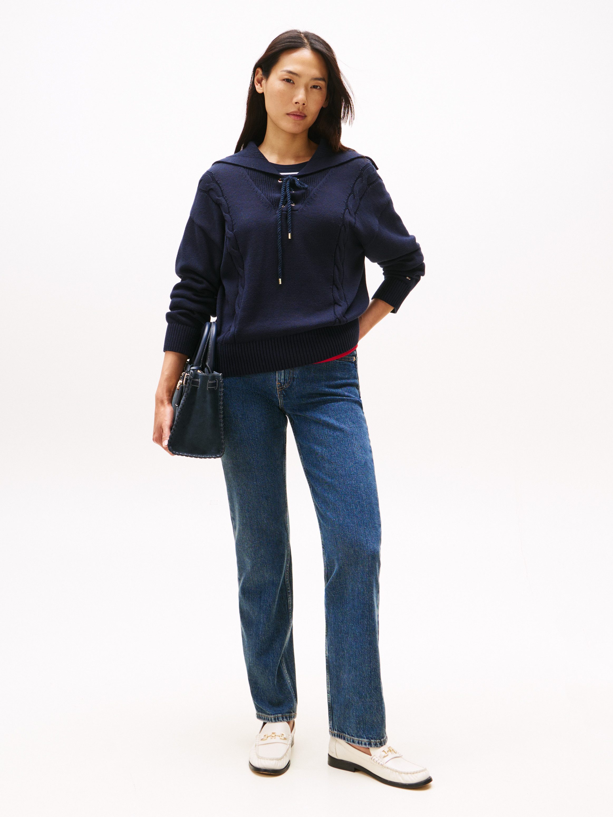 Tommy Hilfiger Straight-Jeans DNM DEE CLASSIC STRAIGHT RW