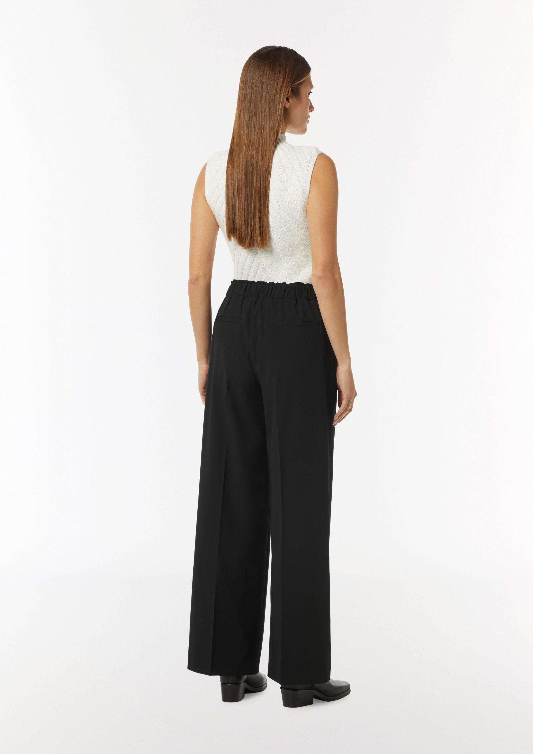 comma Chinos Hose Travelhose mit elastischem Bund