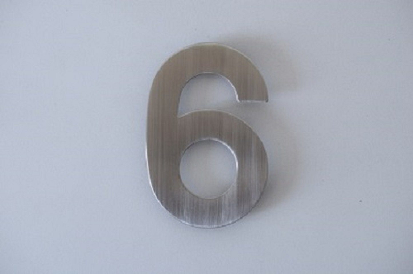 bella casa Hausnummer Bella Casa Edelstahl Hausnummer "6" | Hausnummern