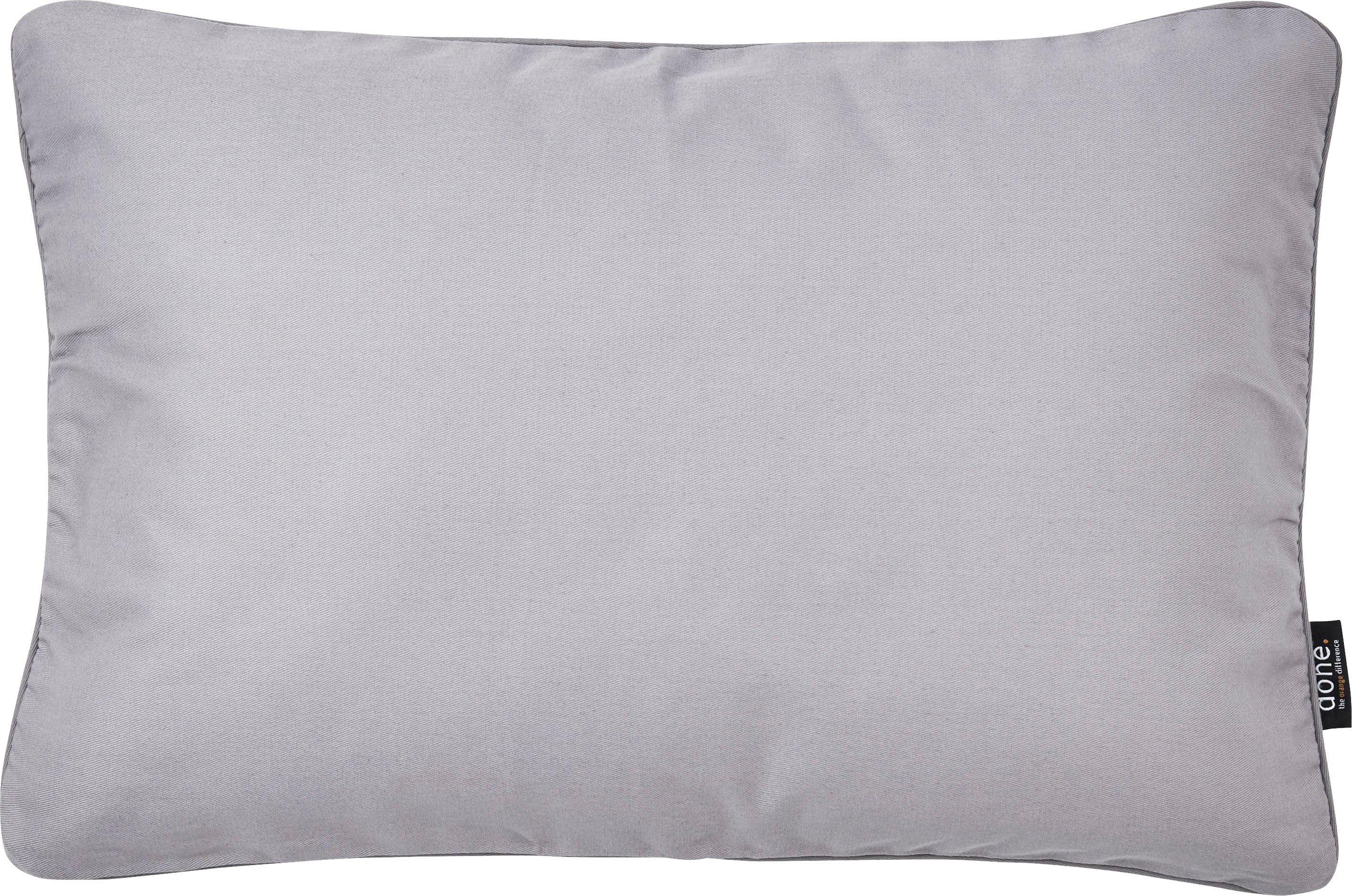 done. Dekokissen "Uni" unifarben, Reißverschluss, Kissenhüle ohne Füllung, günstig online kaufen