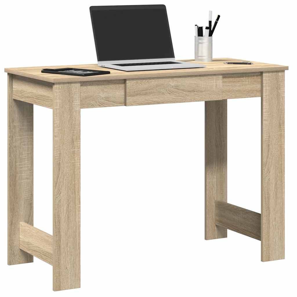 vidaXL Schreibtisch Schreibtisch Sonoma-Eiche 100x45x75 cm günstig online kaufen