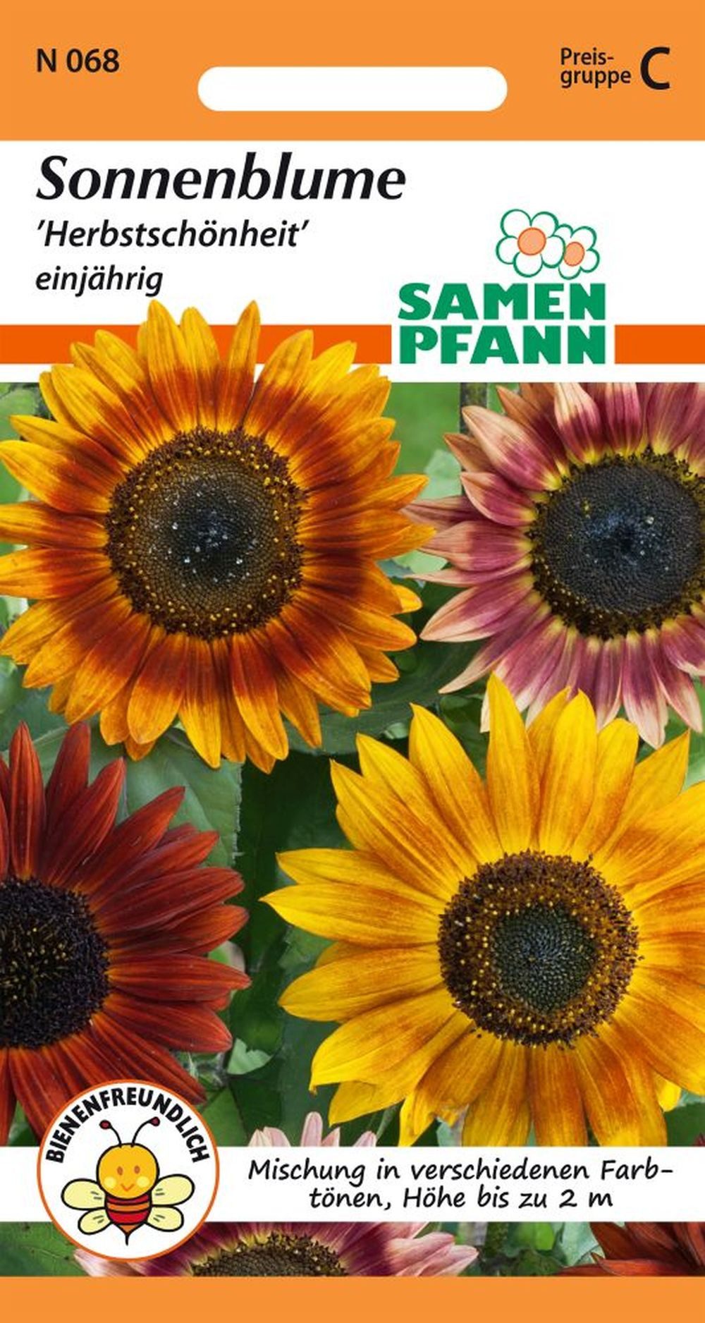 SAMEN PFANN Blumensamen Sonnenblume, Herbstschönheit - Saatgut SonnenSamen, günstig online kaufen