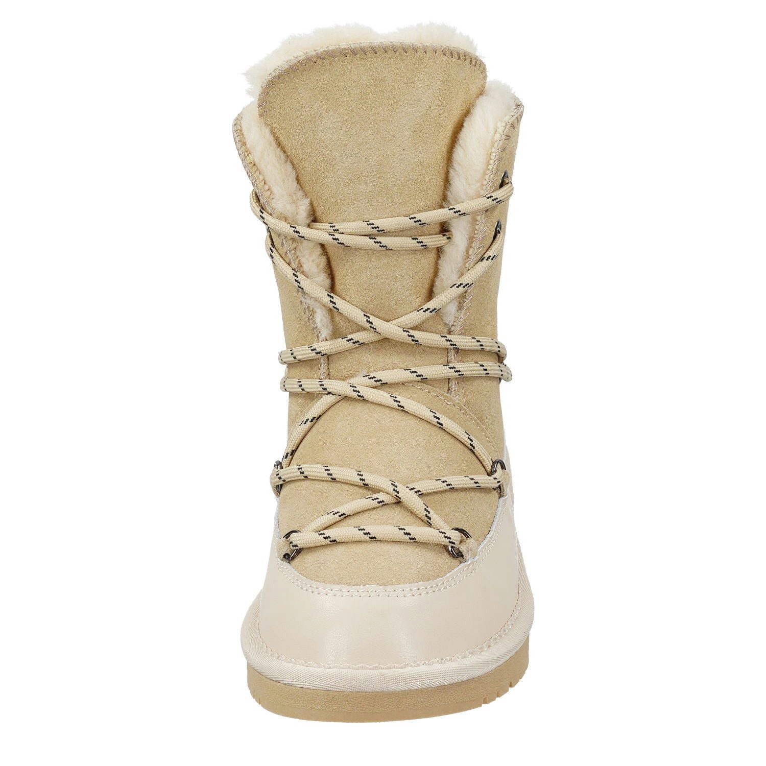 Biosoft Comfort & Easy Walk Damen Winterboot extended Laceup beige chstnt 4 günstig online kaufen