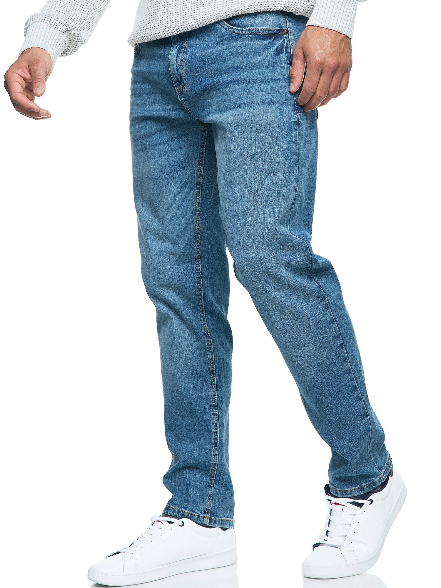 INDICODE Regular-fit-Jeans Herren INSantino Jeanshose Hose Herrenhose mit klassischer 5-Pocket-Optik – Bild 4 von 5