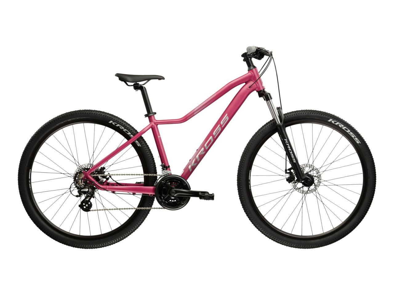 Kross Mountainbike Damen 29" Lea 2.0 pink RH 21 Gänge, 21 Gang Shimano ALTUS M310 Schaltwerk, Kettenschaltung, KROSS Mountainbike Damen 29' Lea 2.0 pink RH 21 Gänge