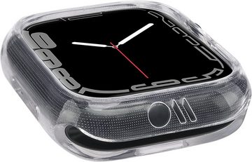 Case-Mate Smartwatch-Hülle Tough Clear Bumper, Stoßfeste Apple Watch Series Series 9 / 8 / 7 Hülle