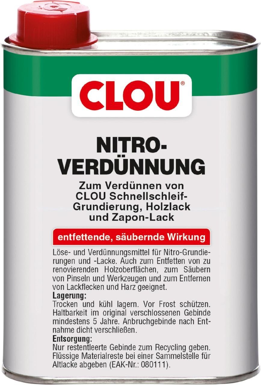 CLOU Universal-Verdünner Clou Nitro Verdünnung V2 250 ml