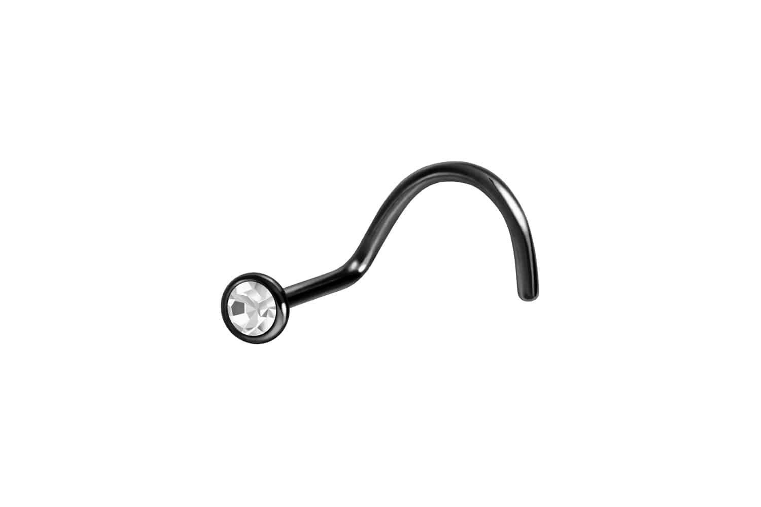 PIERCINGLINE Nasenpiercing Chirurgenstahl Nasenstecker Spirale FLACHER günstig online kaufen