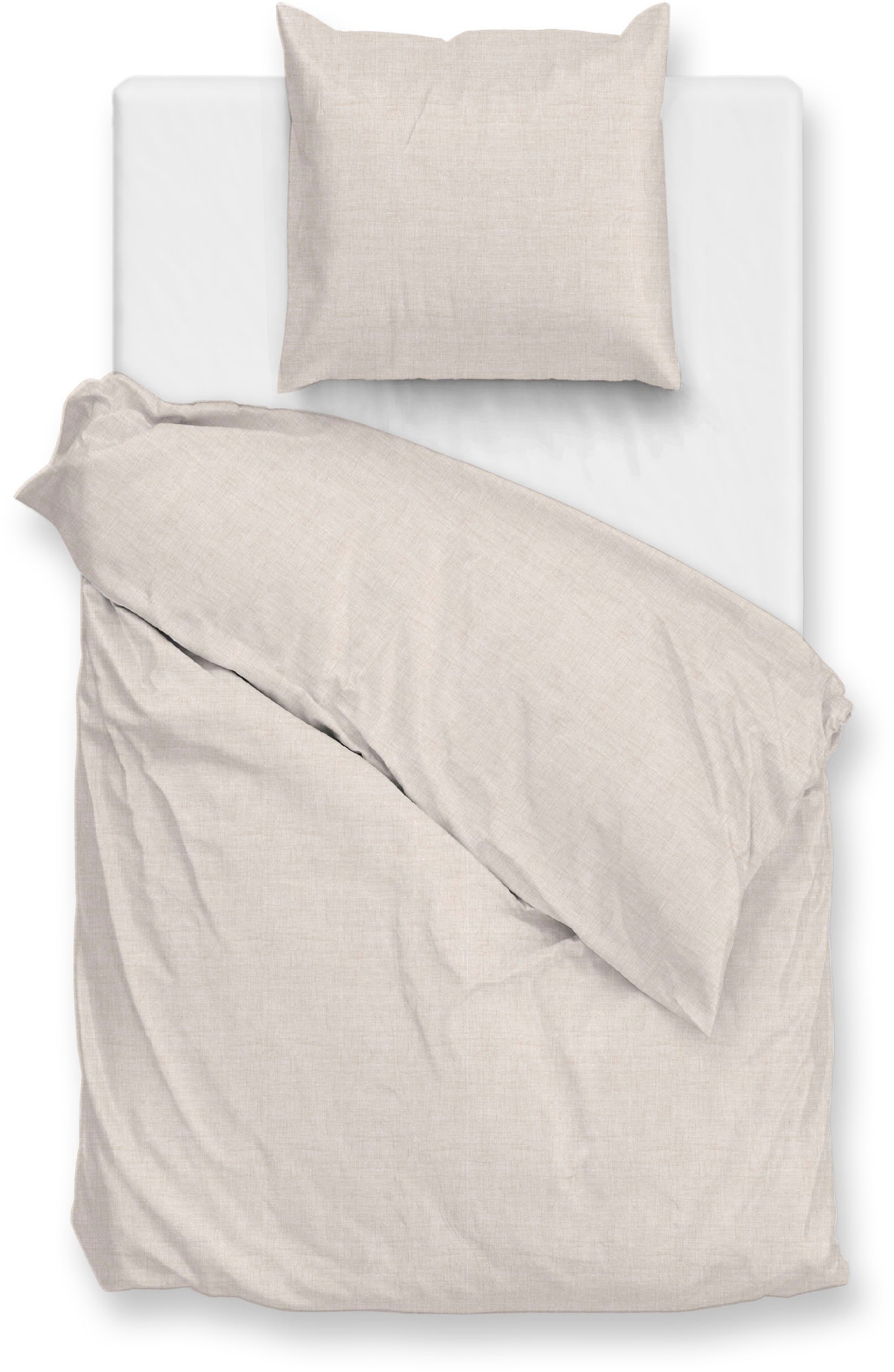 ZO HOME Bettwäsche Zohome Bettwäsche Baumwolle Flanell Flanella-di-Lino, Flanell, 2 teilig, Bettwäsche aus 100% Baumwolle, hochwertige Flanell, ab 135x200 cm.