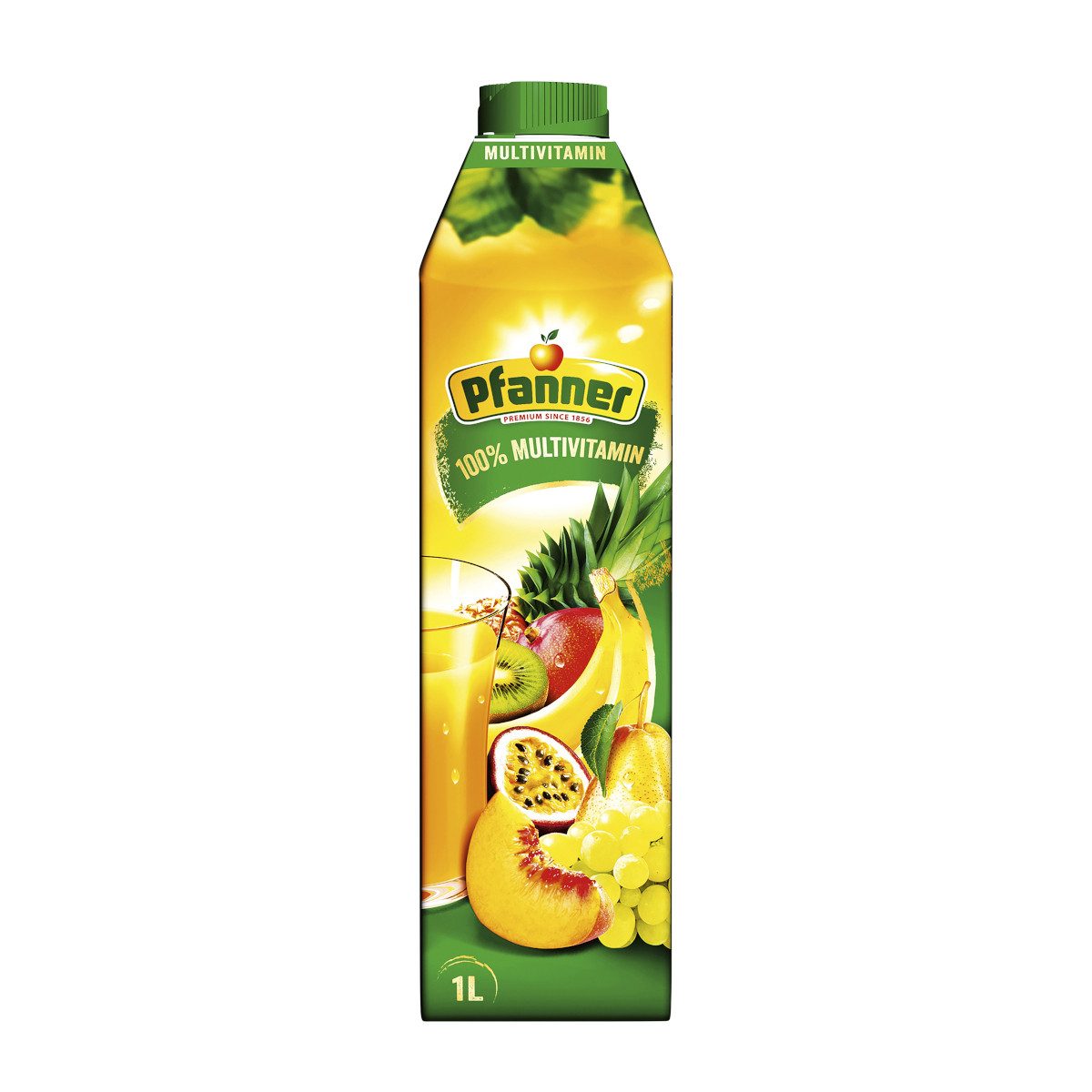 Pfanner Tee, Pfanner Multivitaminsaft 100 Prozent Mehrfruchtsaftkonzentrat 1000ml