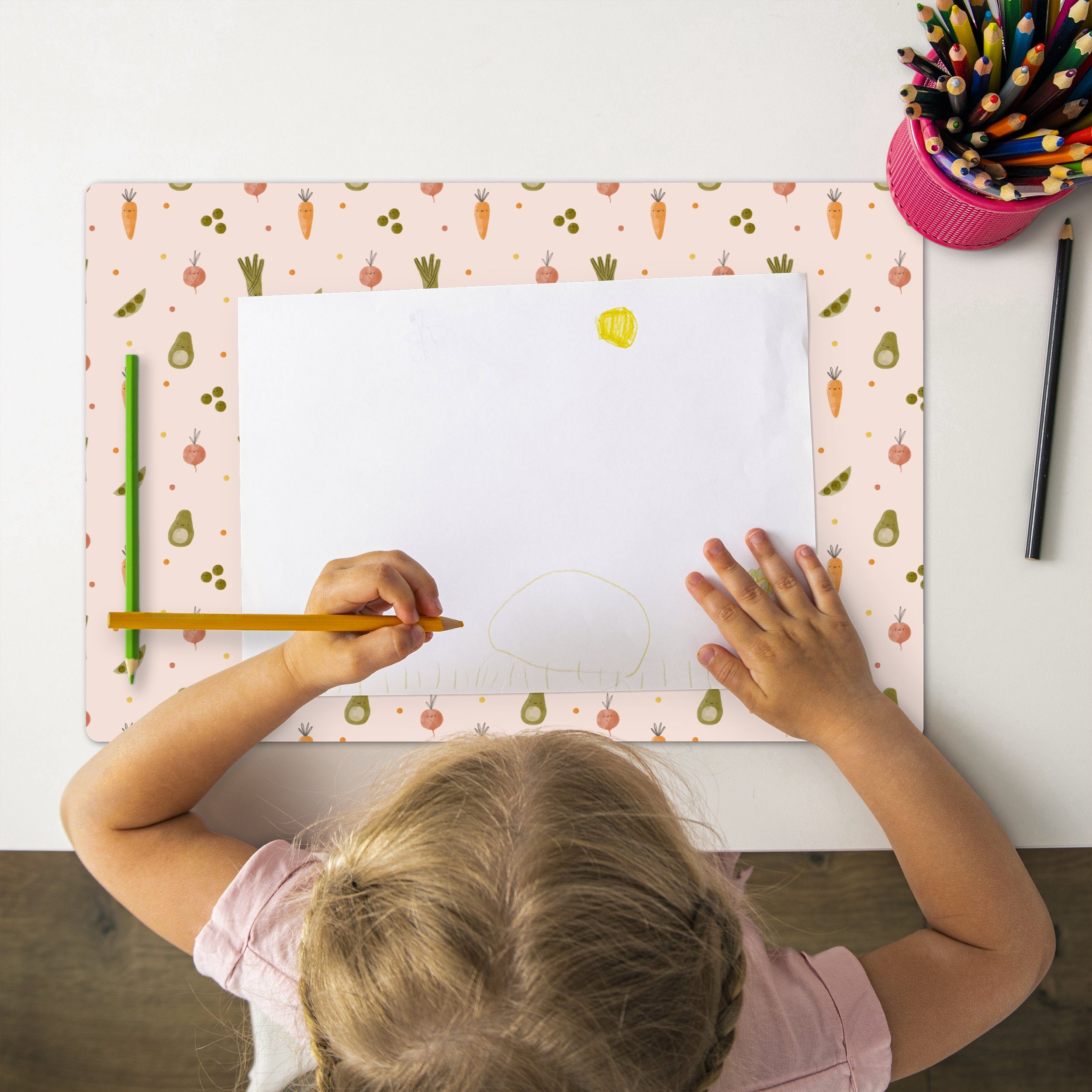 MuchoWow Platzset Gemüse - Pastell - günstig online kaufen