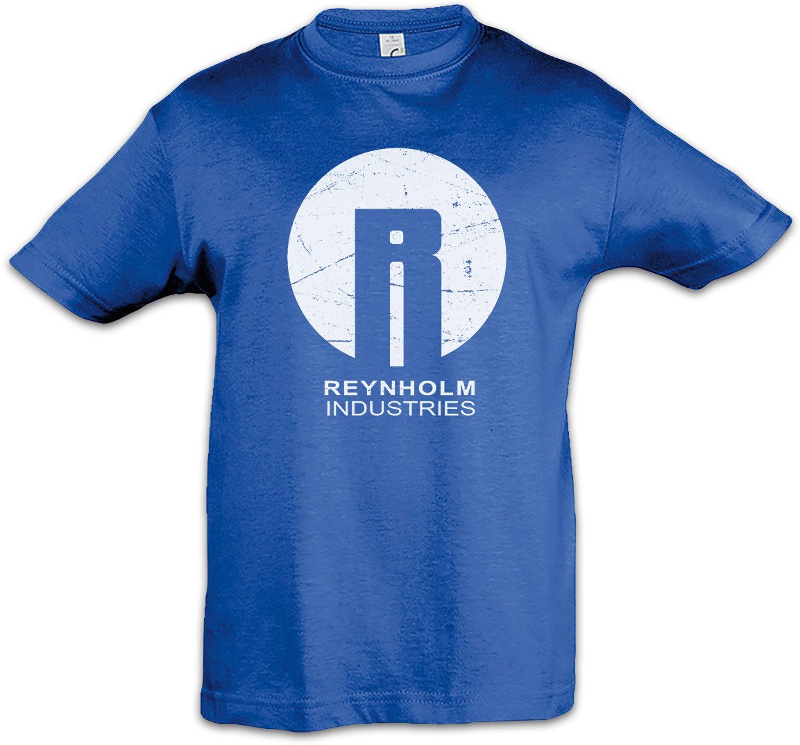 Print-Shirt Reynholm Industries II Kinder T-Shirt The IT TV Series Serie Crowd
