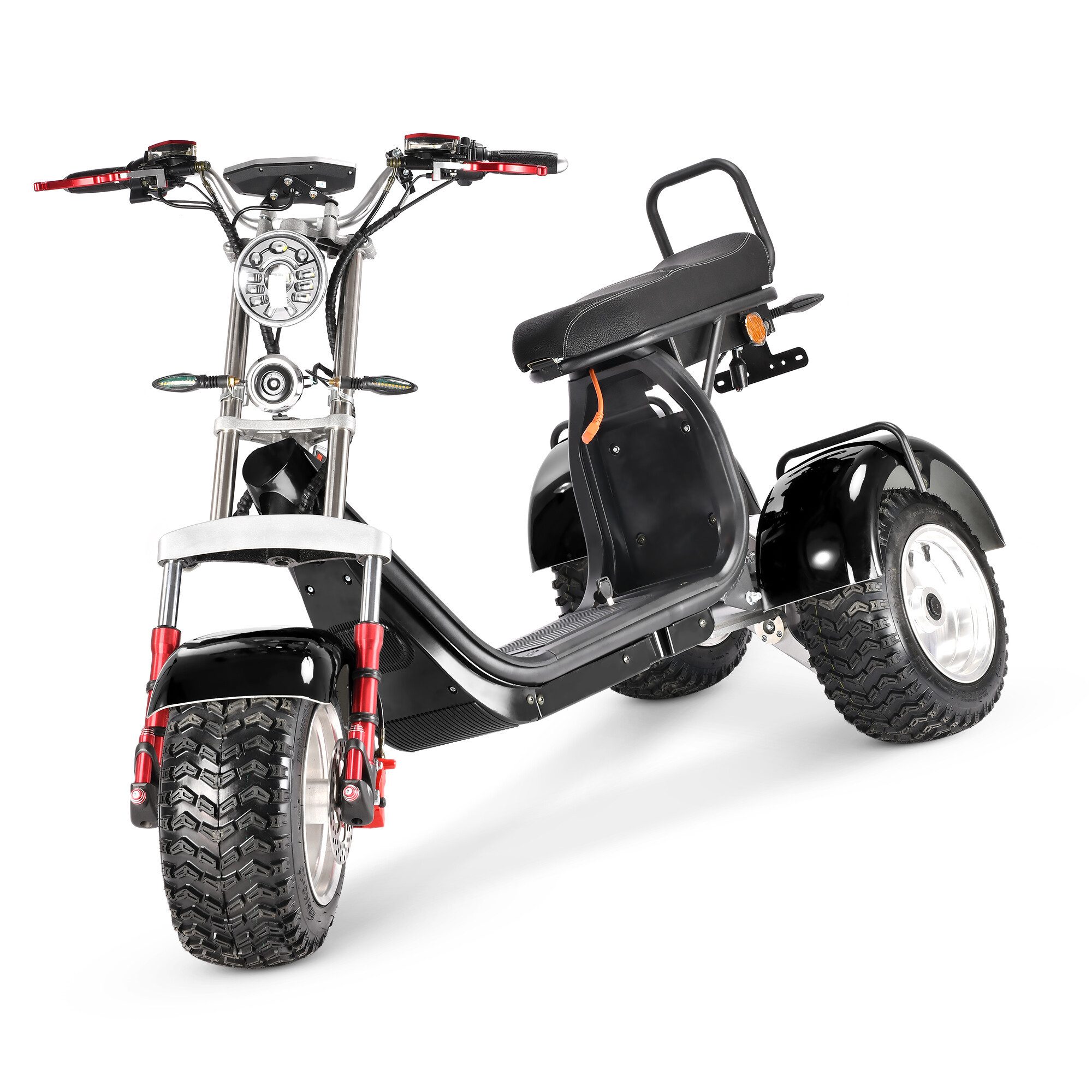 Urban Hopper E-Scooter Urban Chopper Trike CP7 Electric Tricycle E-Scooter Tiltable 45km/h, 4000 W, 45 km/h, 2x 2000W COC Lithium-Ion Battery
