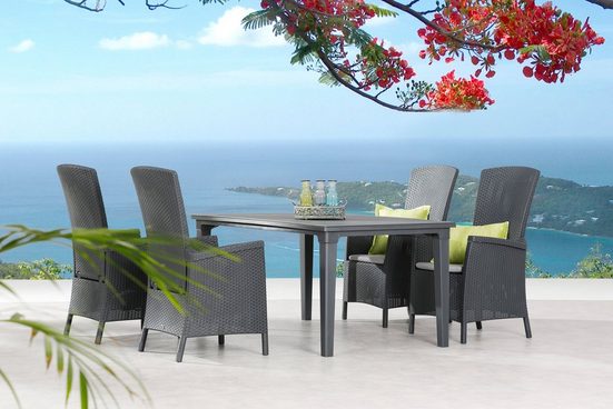Best Gartenmöbelset »Capri«, Diningset für 4 Personen geeignet online