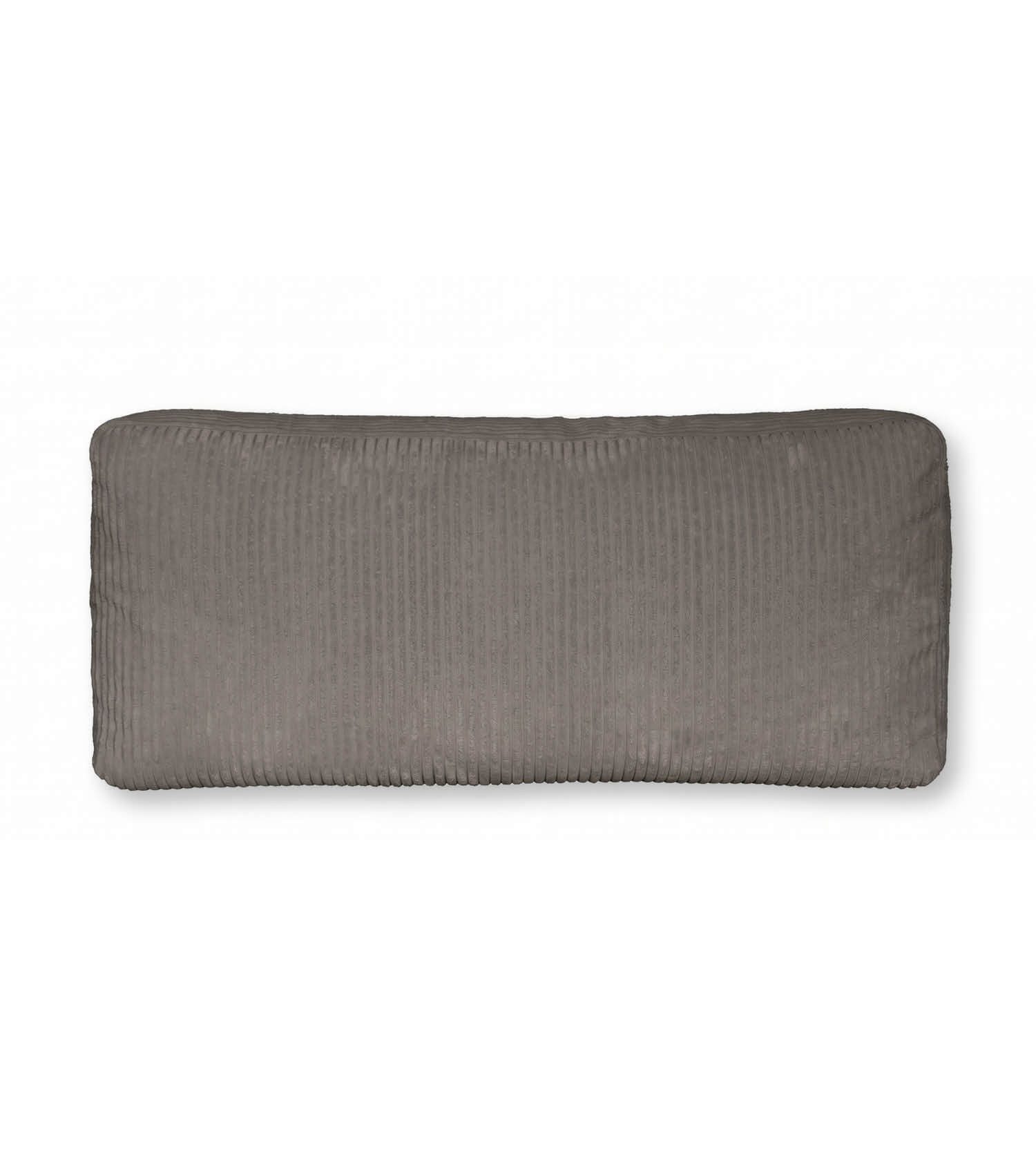 mokebo Ecksofa Sofa Module 'Cubo', in Dunkelgrau Cord, Rückenkissen, passend zum Cubo Sofa, modular kombinierbar
