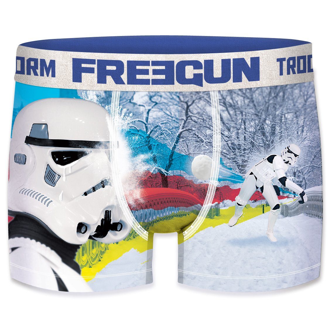 Freegun Boxershorts Star Wars Stormtrooper - 3er Pack (3-St) mit Star Wars Motiven