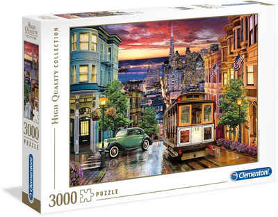Clementoni® Puzzle High Quality Collection, San Francisco, 3000 Puzzleteile, Made in Europe, FSC® - schützt Wald - weltweit