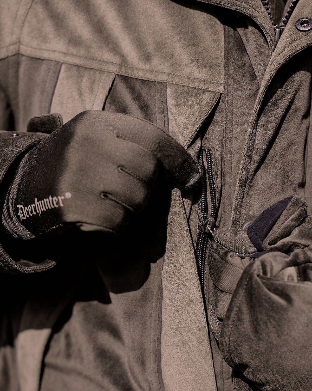 Deerhunter Fleecehandschuhe Handschuhe Rusky Silent günstig online kaufen