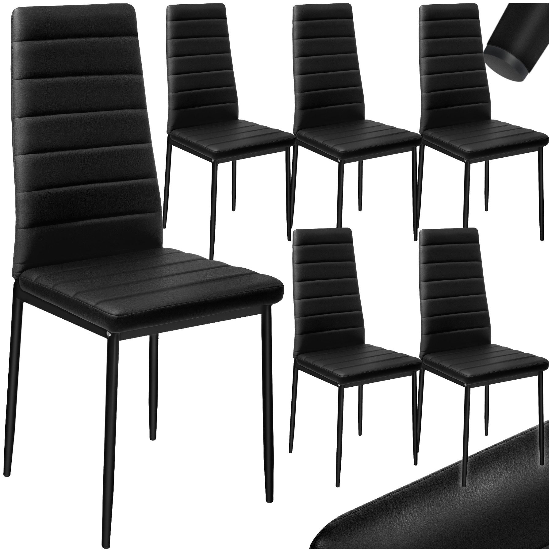 tectake Esszimmerstuhl Set Esszimmerstuhl (Set, 6 günstig online kaufen