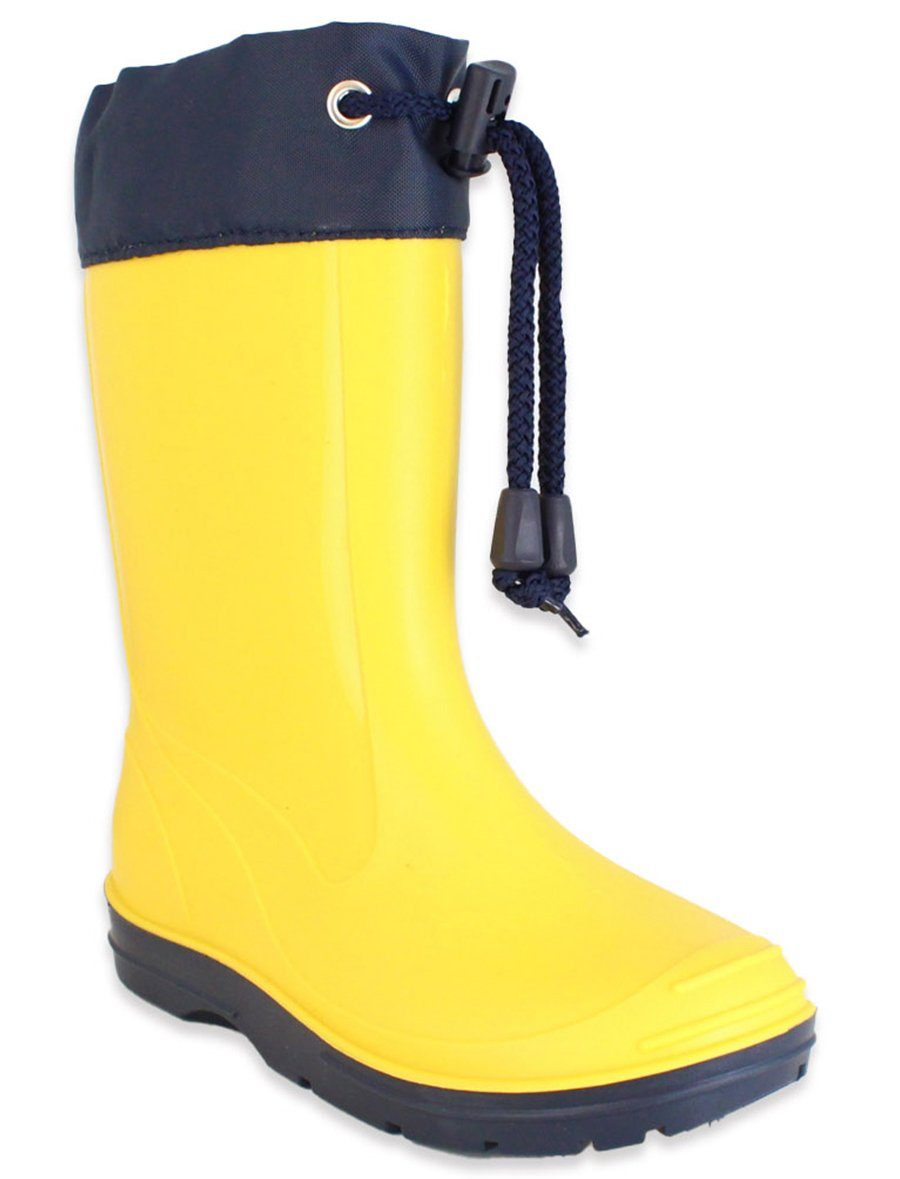 Beck Regenstiefel Allrounder Gummistiefel (für Jungen und Mädchen, schmale Passform, in vielen Farben und Größen erhältlich) wasserdicht, mit herausnehmbarer Innensohle