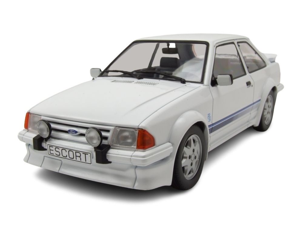 MCG Modellauto Ford Escort RS Turbo 1985 weiß Modellauto 1:18 MCG, Maßstab 1:18