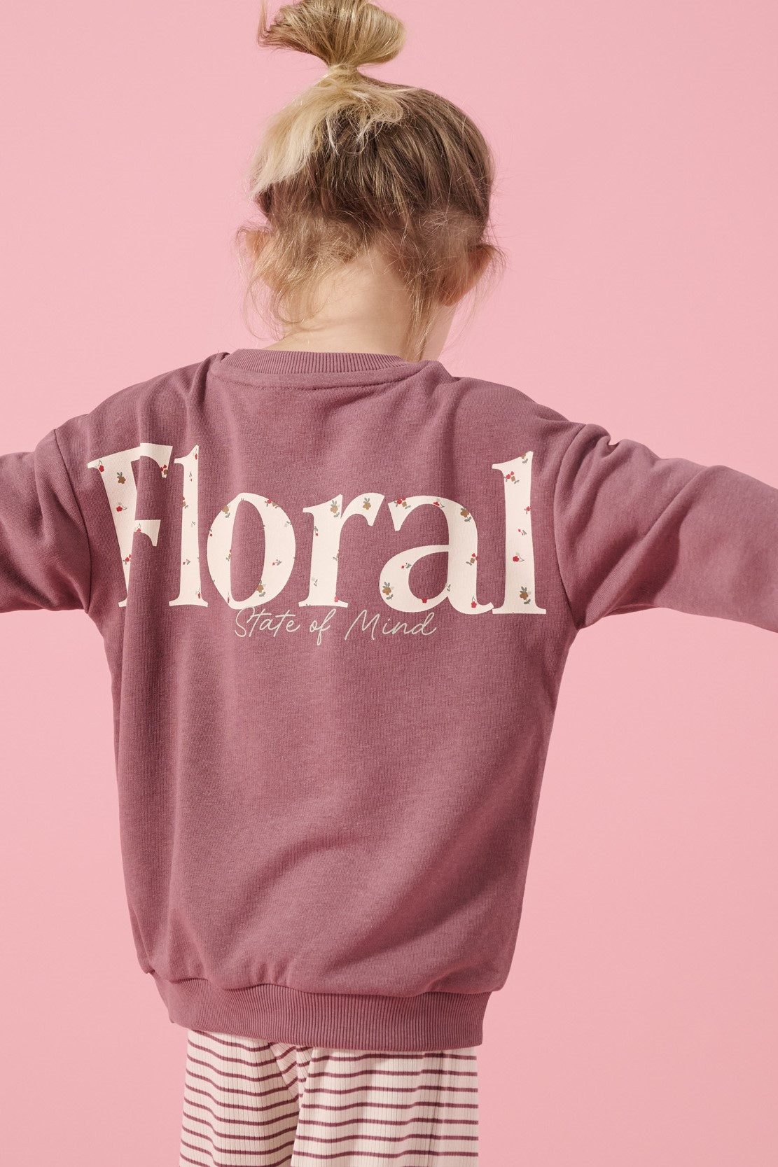 KIDS ONLY Sweatshirt KMGGEORGIA LIFE LS PRINT UB SWT NOOS