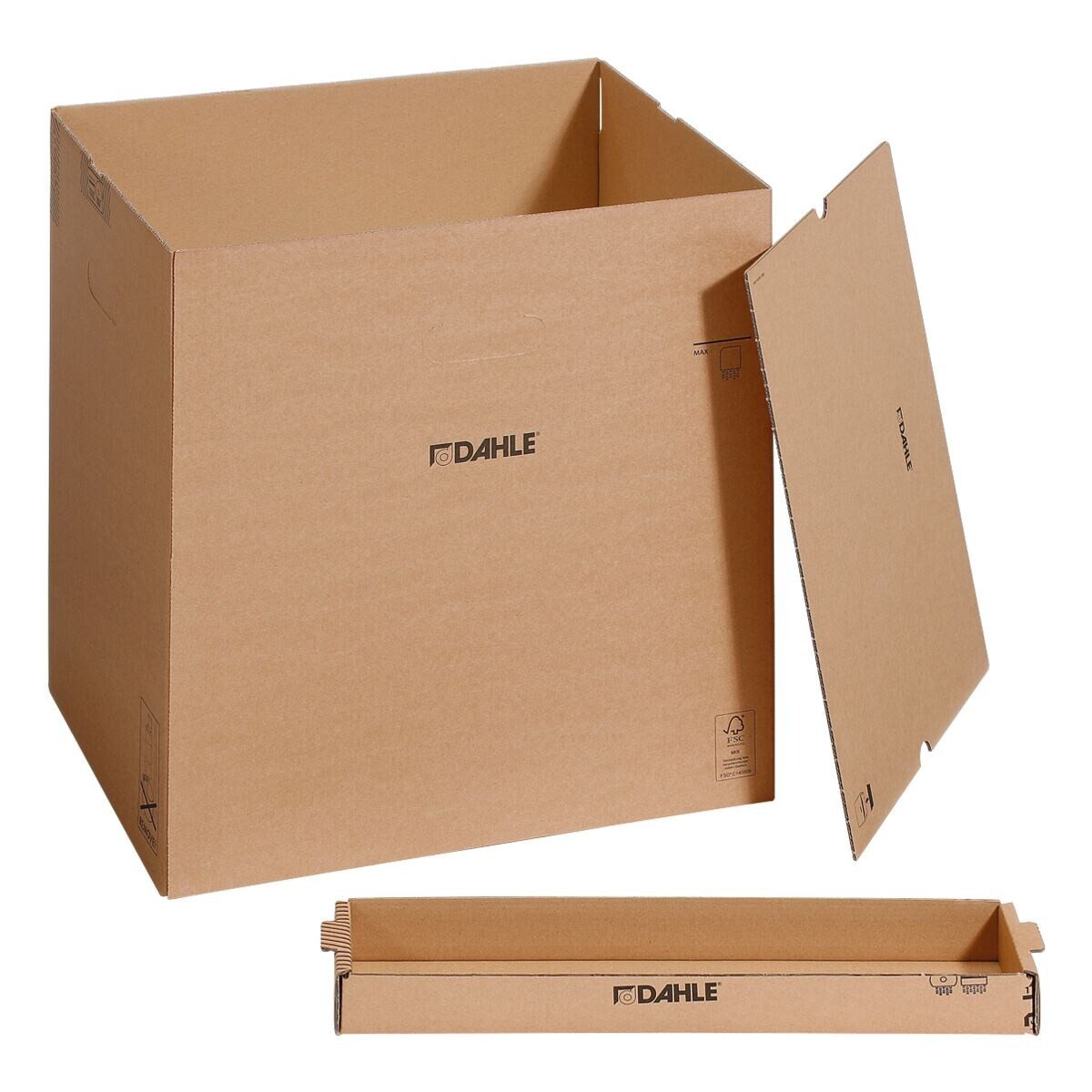 DAHLE Aktenvernichter, Auffangbox 60 Liter