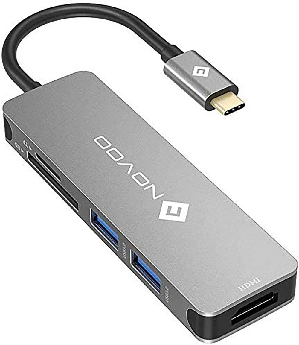 5 in 1 Adapter für technische Geräte, Anschlusserweiterung für den PC USB-Adapter