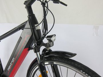Maxtron E-Bike MT 11, 8 Gang Shimano Altus Schaltwerk, Kettenschaltung, Heckmotor, 360 Wh Akku, Pedelec, Elektrofahrrad für Herren, Trekkingrad