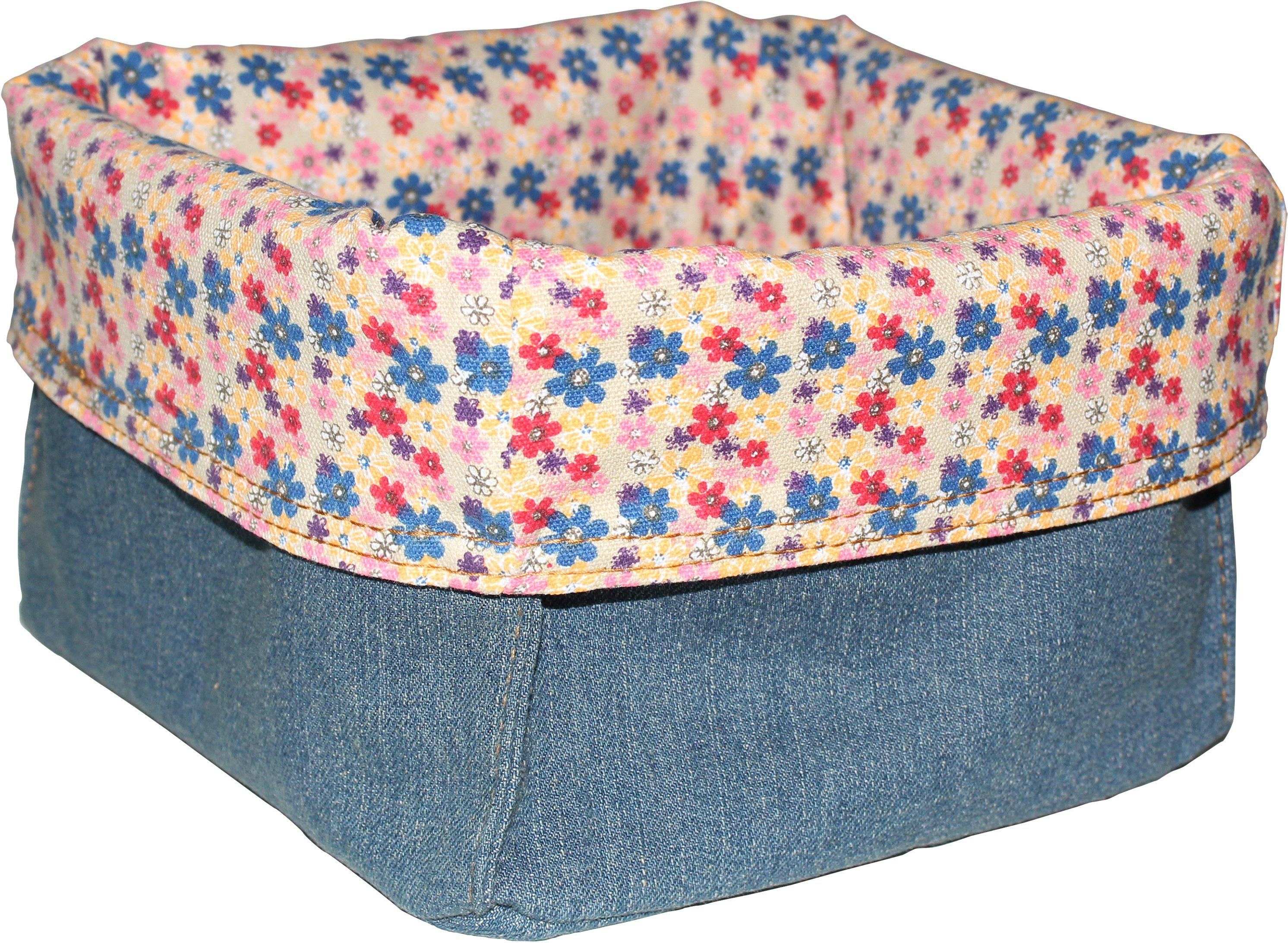 stuco Brottasche Denim, Baumwolle, Polyester, (1-tlg), in Jeans-Optik, Allzweckkorb