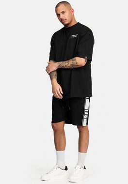 trueprodigy Oversize-Shirt Jinx Logoprint Rundhals dicker Stoff