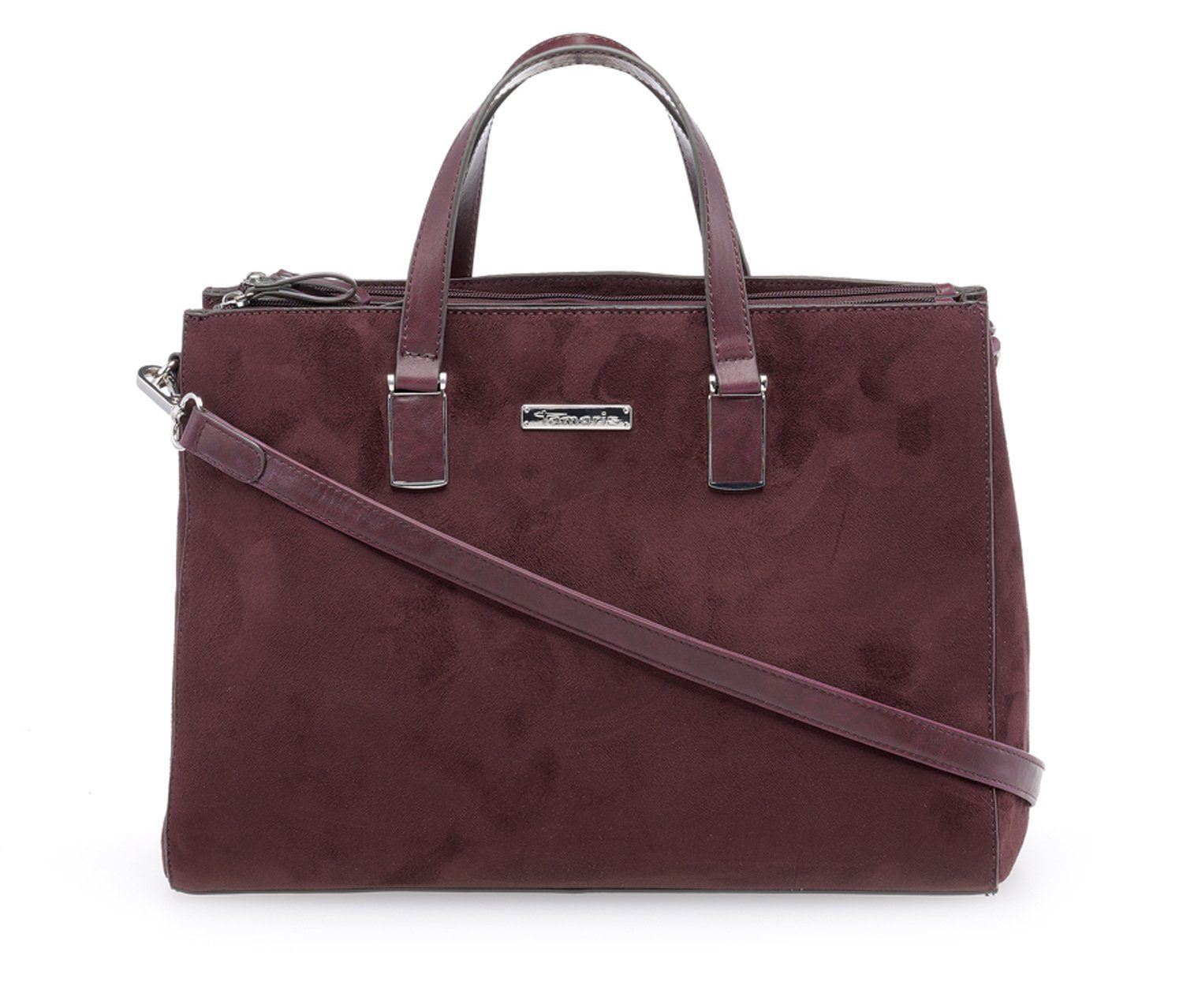 Tamaris Henkeltasche Nadine (Set), Damen Business Bag Henkeltasche, Metallverschlüsse