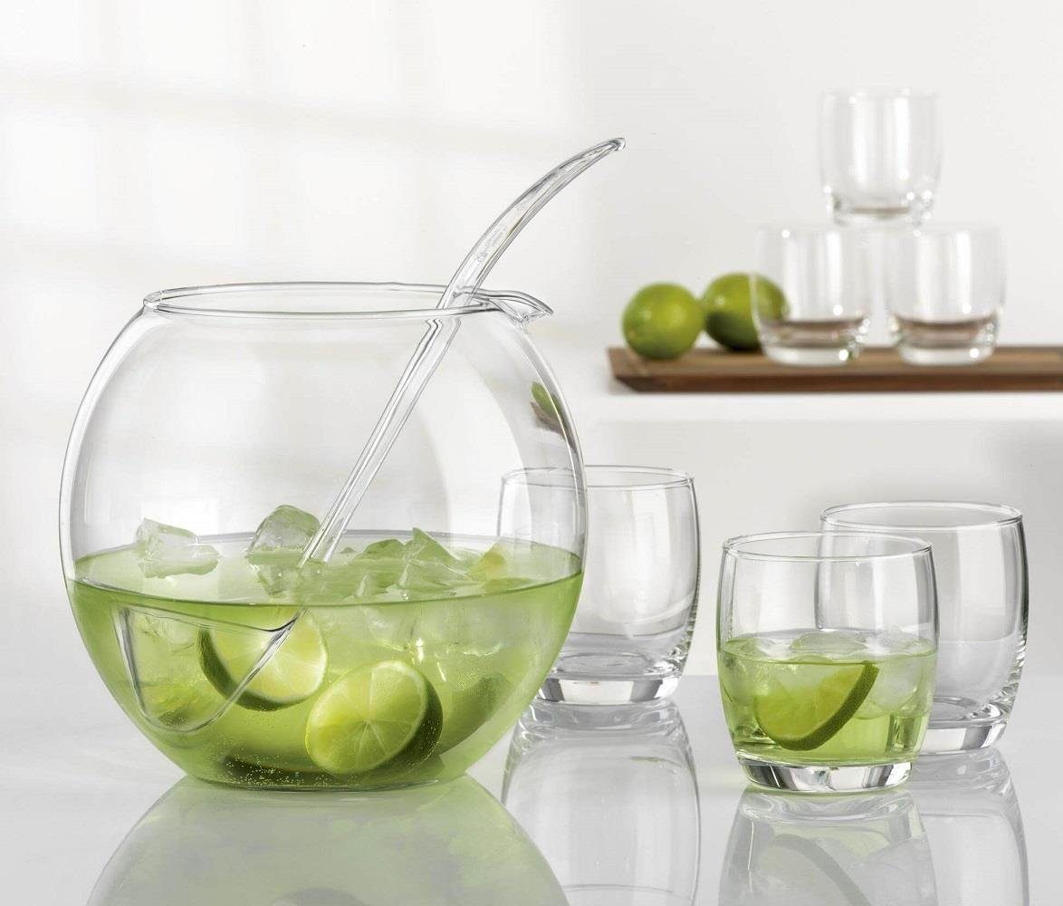 Bohemia Cristal Bowle-Set Bohemia Crystal Bowle-Set 8-tlg. "Libera" (Packung)