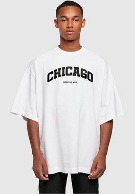 Merchcode T-Shirt Merchcode Herren Chicago Wording - Huge Tee (1-tlg)