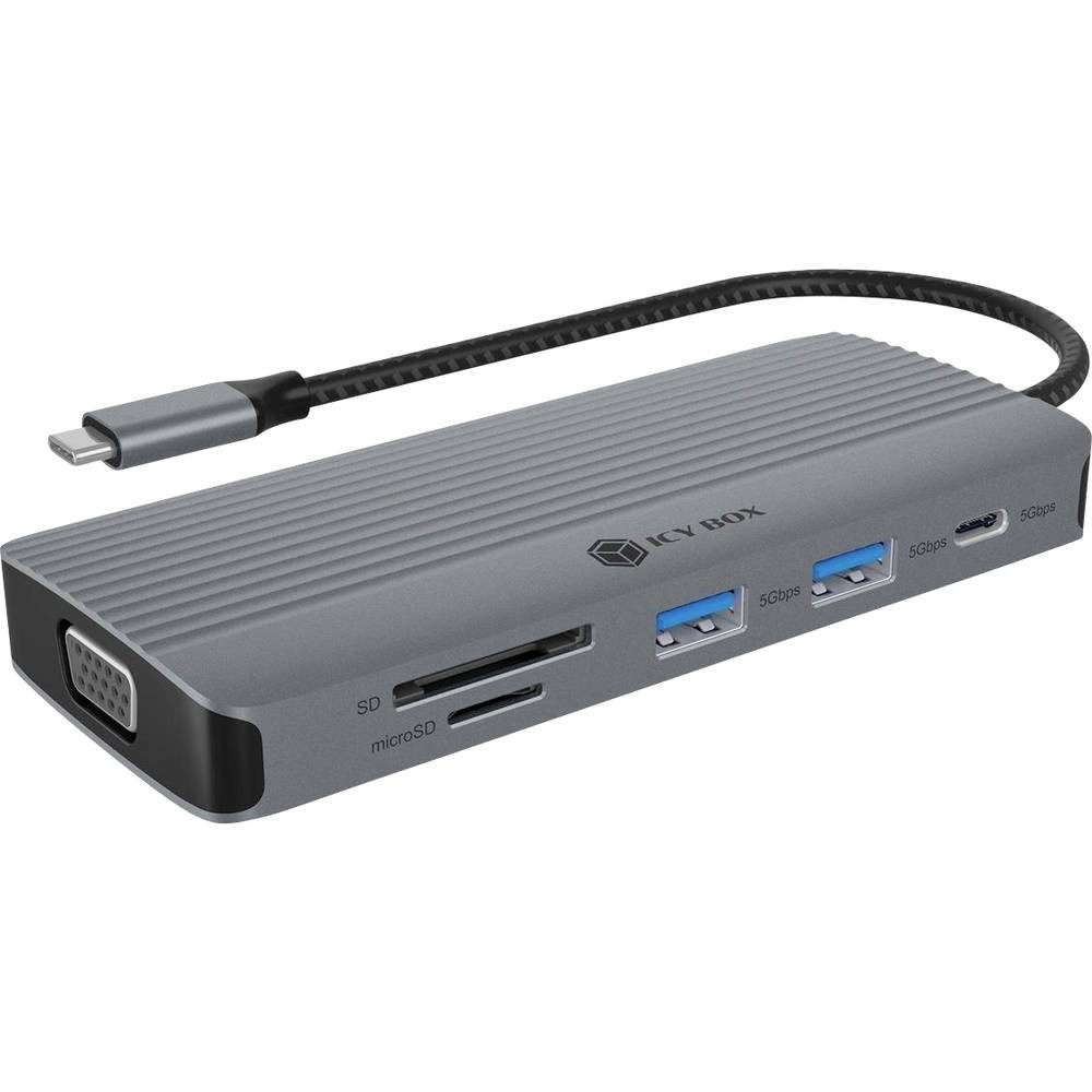 ICY BOX Laptop-Dockingstation USB-C® Dockingstation IB-DK4040a-CPD USB-C® Power Delivery 61144