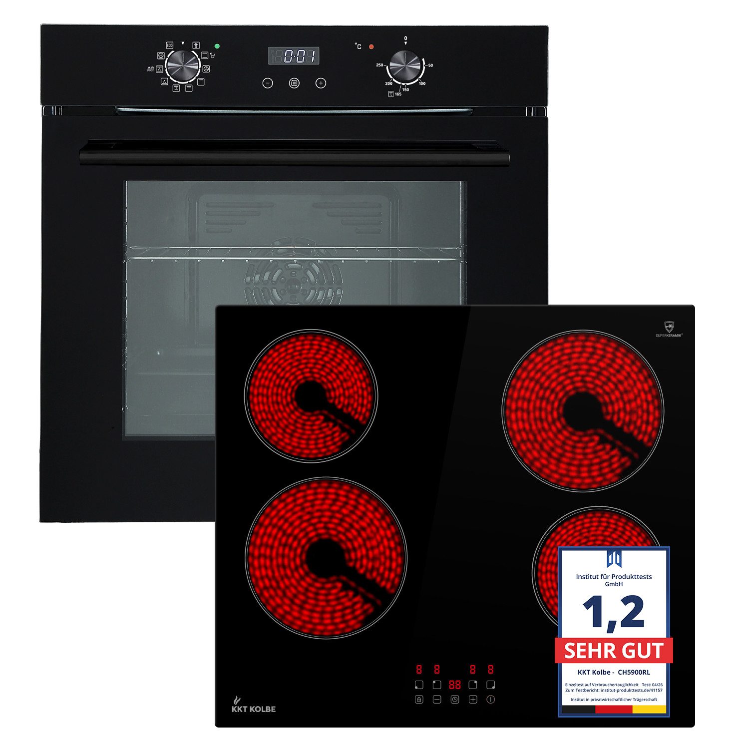 Backofen-Set Backofen und Kochfeld SET7005FBCH5900RL