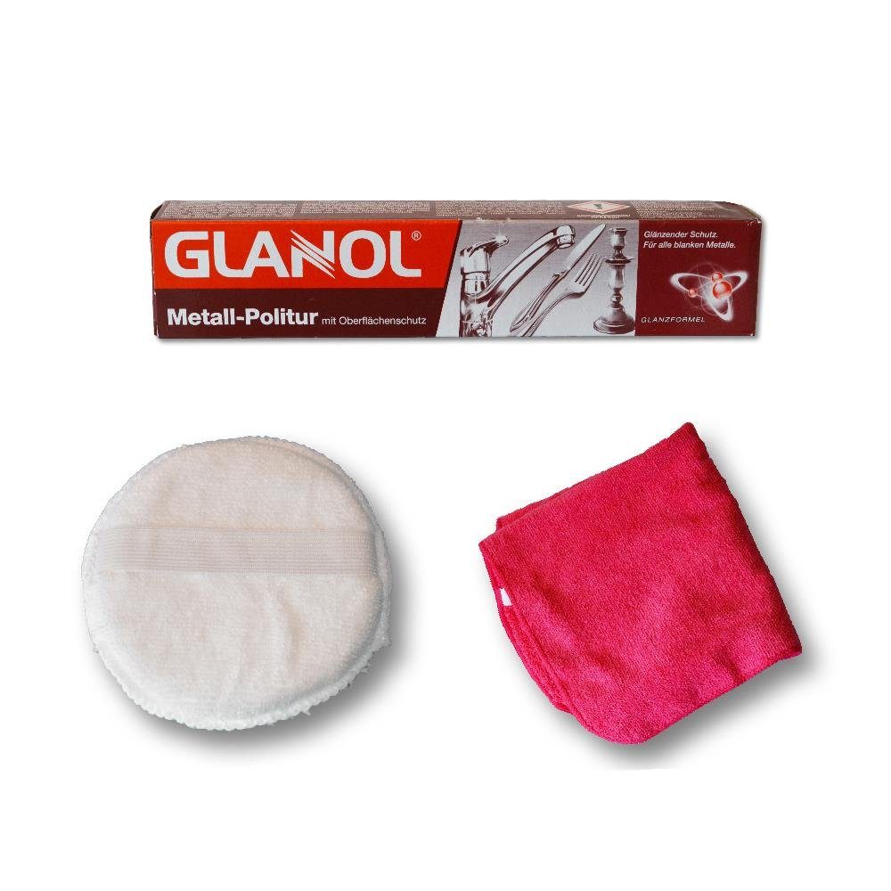 Glanol Copic Marker Politur Metallpolitur Poliermittel Chrom Schutz, (3-tlg)