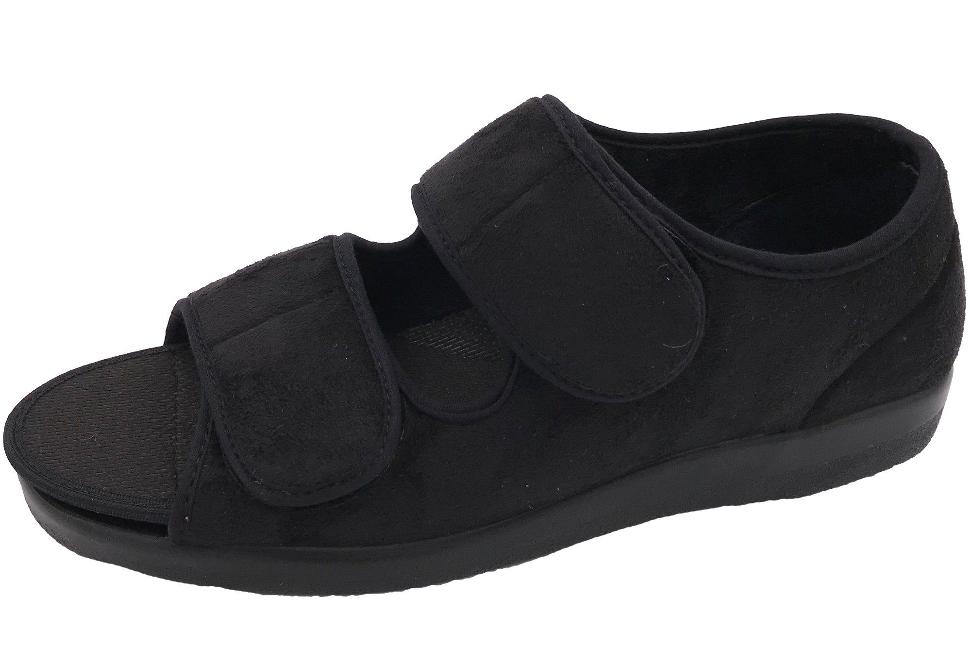 PADERO OrtoMed Klettsandale Hausschuh Verband- und Rehaschuhe