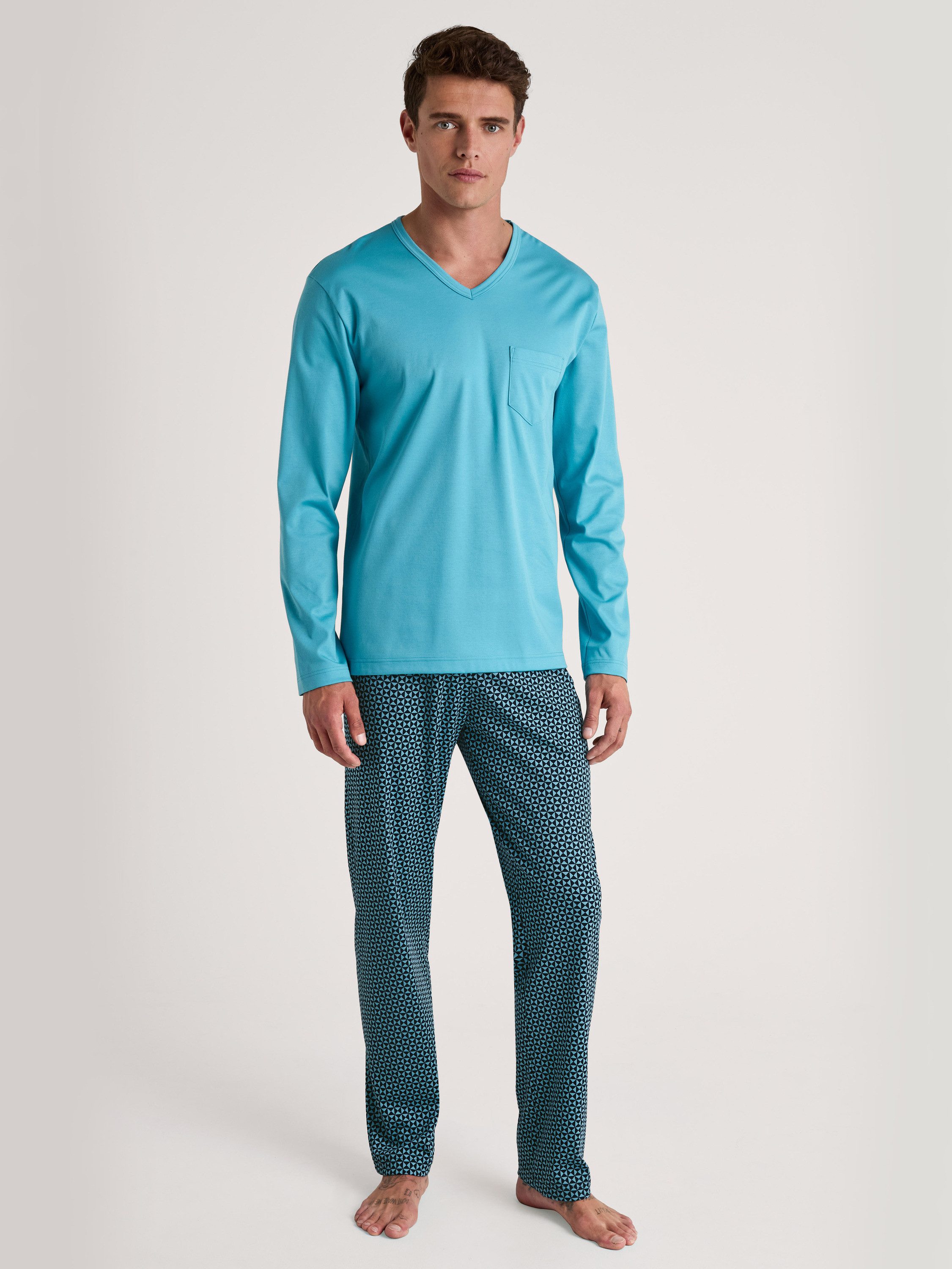 CALIDA Pyjama Relax Streamline Herren (2 günstig online kaufen