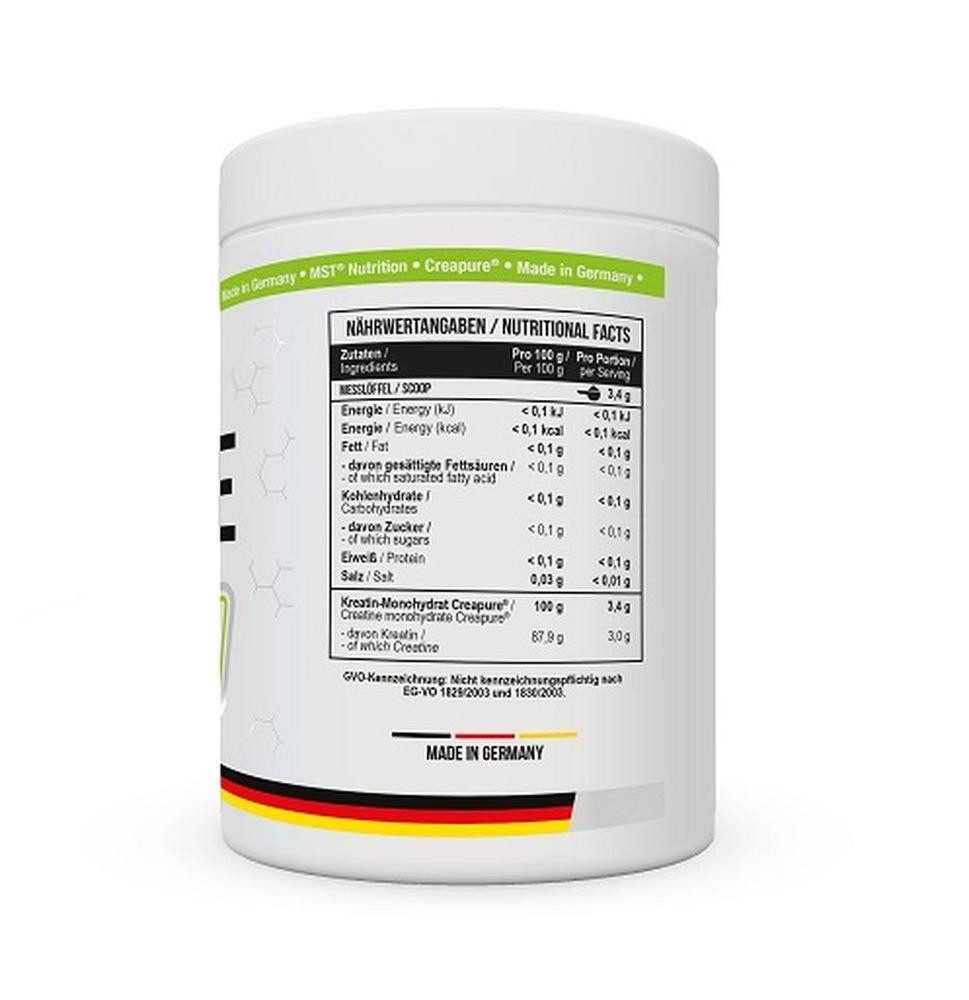 MST Nutrition MST - Creatin Pro CREAPURE 500g Pulver, 500.0 g