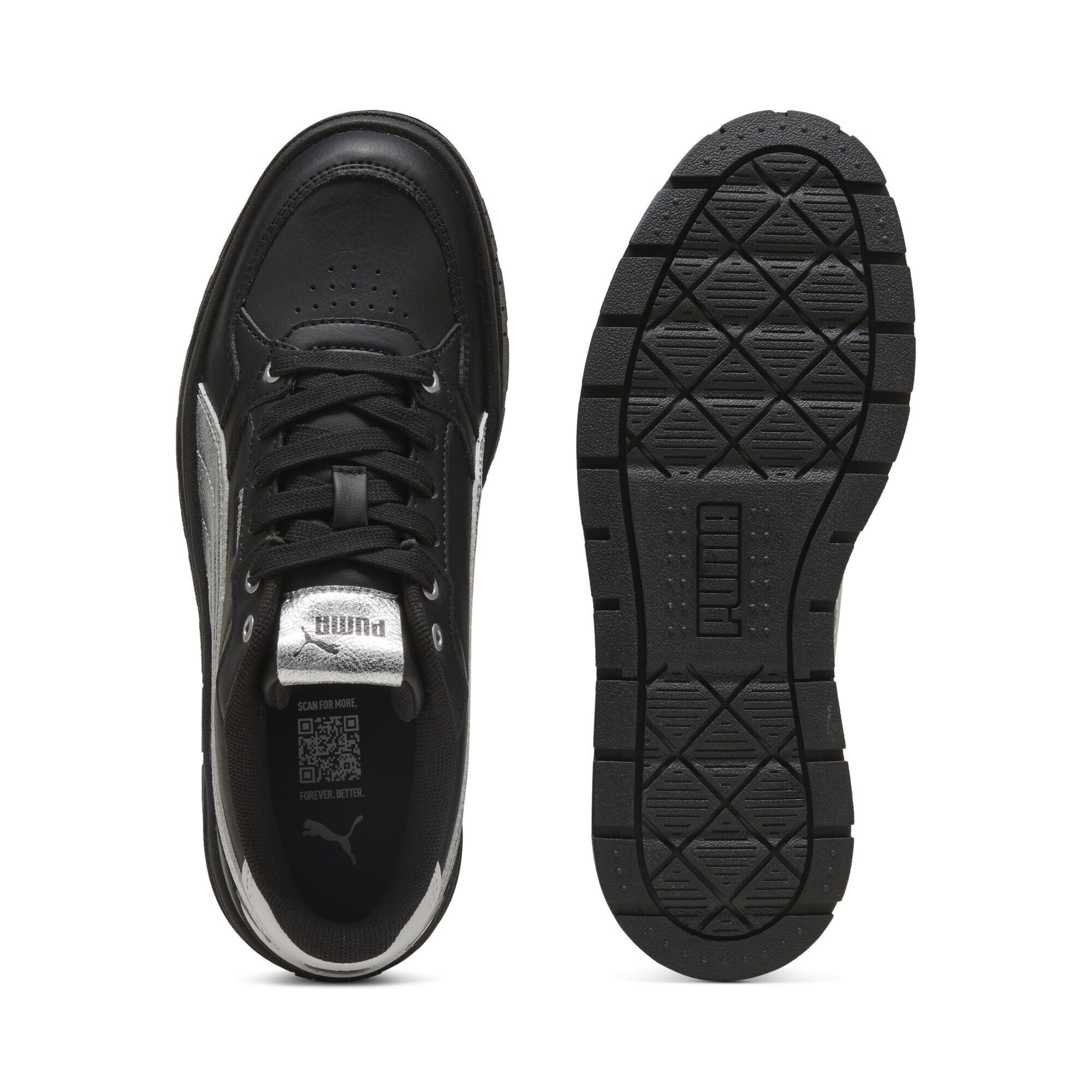 PUMA Karmen II Idol Metallic Whisper Sneakers Damen Sneaker – Bild 4 von 5