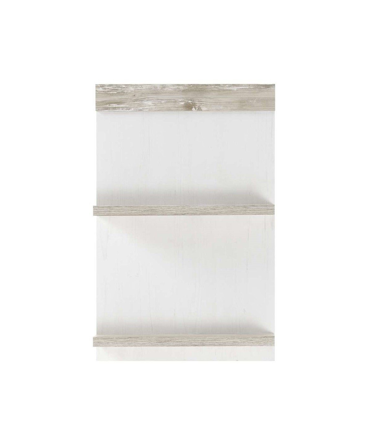 99rooms Badregal Florentino Pinie Weiß, Wandregal, Hängeschrank, mit Ablagen, viel Stauraum, Holzwerkstoff, Landhausstil