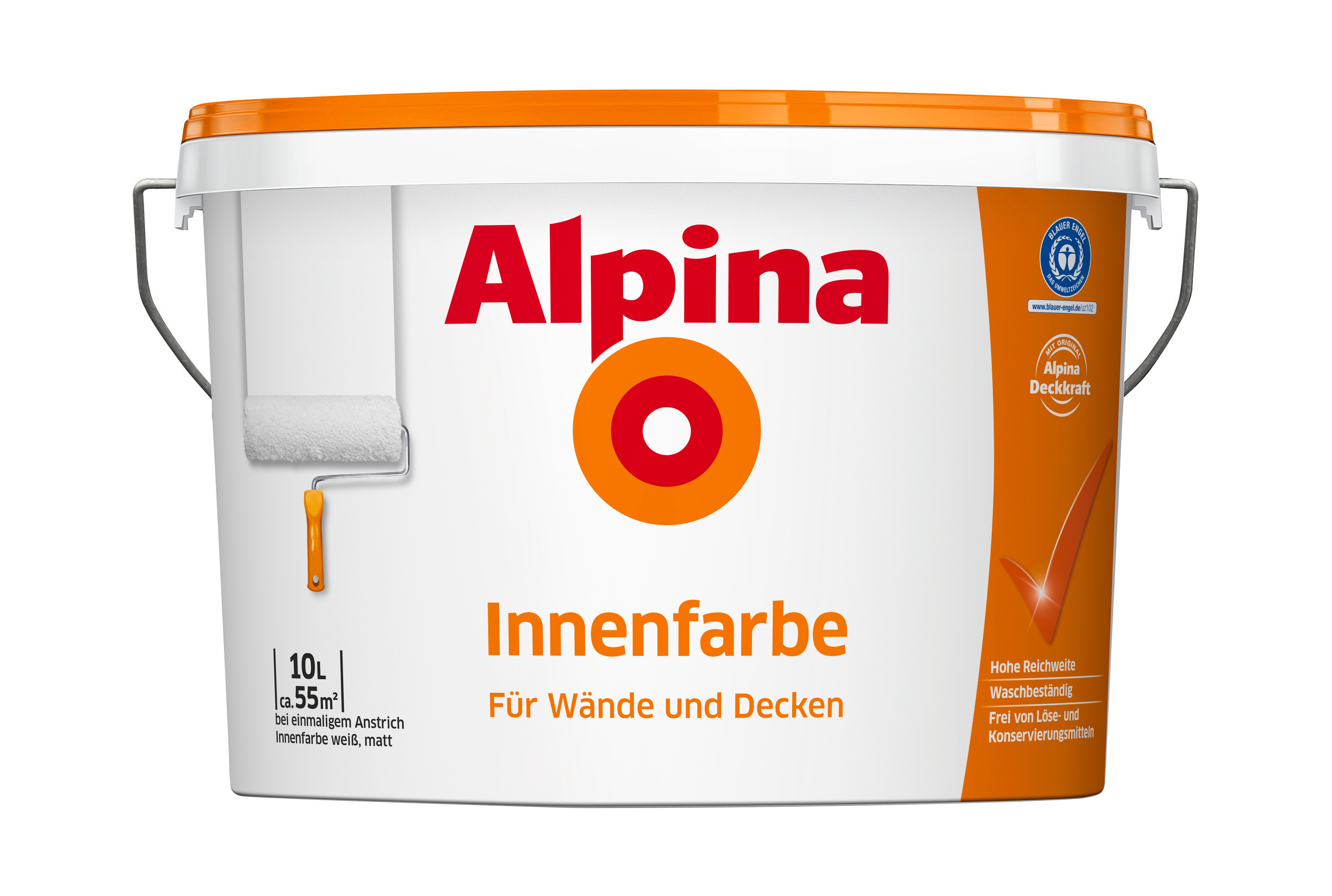 Alpina Wandfarbe Alpina Innenfarbe 10 Liter