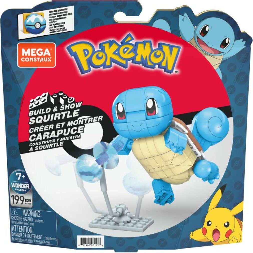 Mattel® Spielfigur MC Pokémon Schiggy