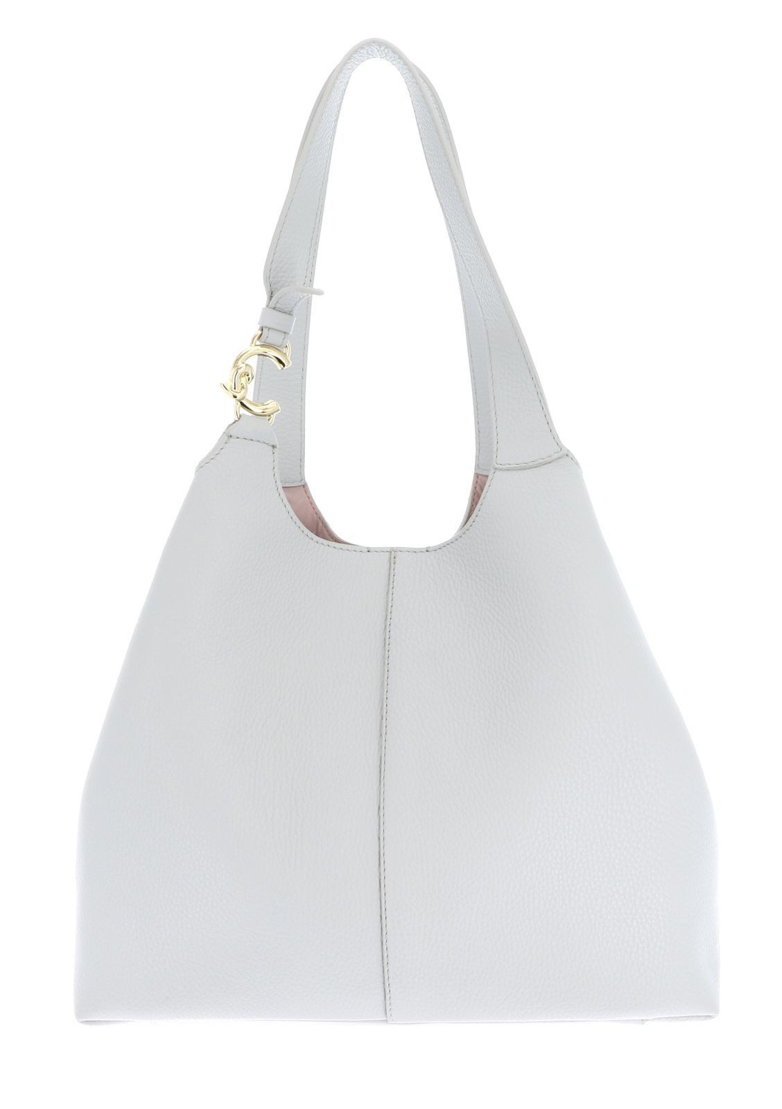 COCCINELLE Schultertasche Shopper (Set, 2-tlg), aus echtem Rindsleder