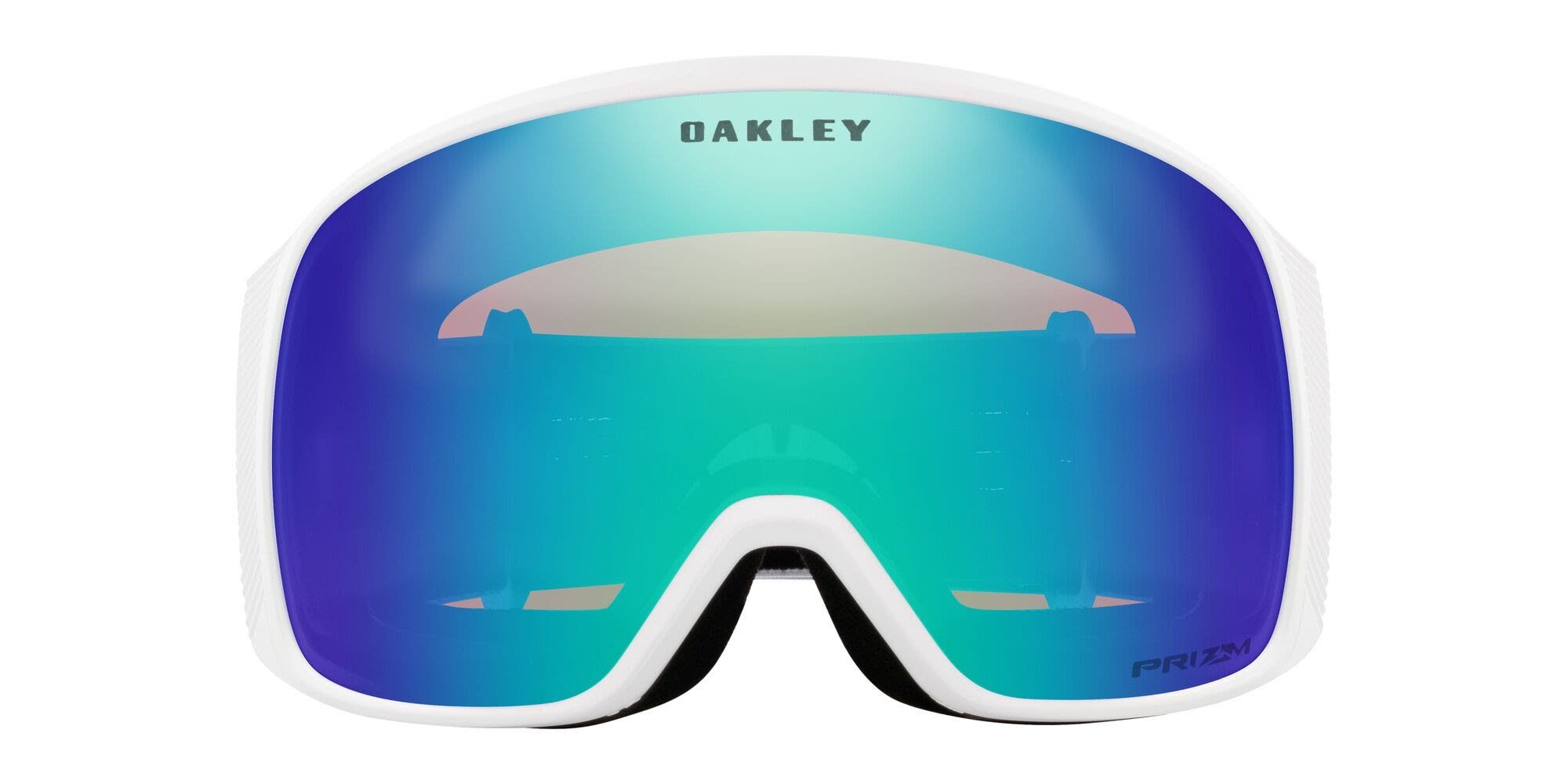 Oakley Skibrille Oakley Flight Argon White Iridium Prizm Matte Xl I Accessoires - Tracker