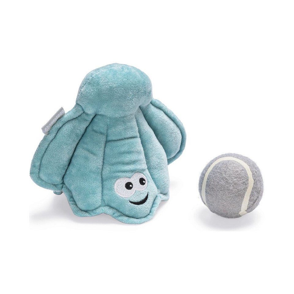 Beeztees Tierkuscheltier Hundespielzeug Versteckspiel Muschel Plüsch