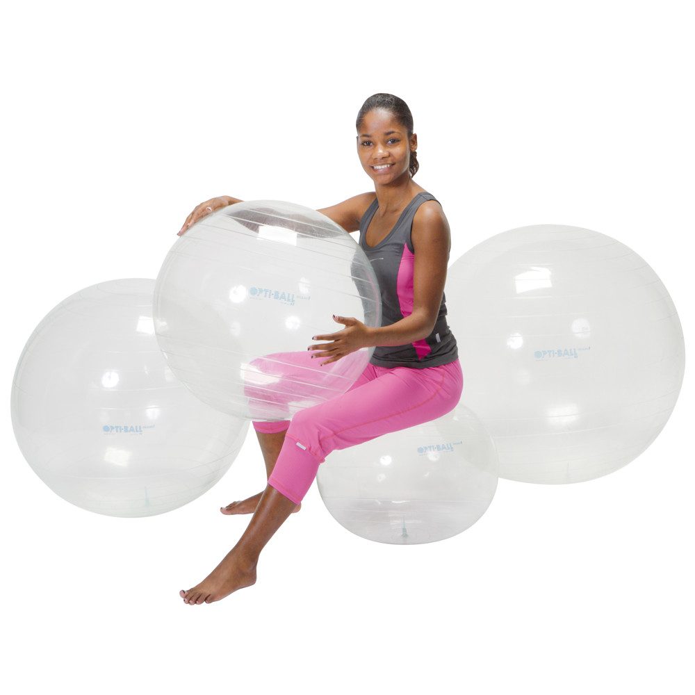 Gymnic Gymnastikball Gymnic® Opti-Ball Gymnastikball transparent